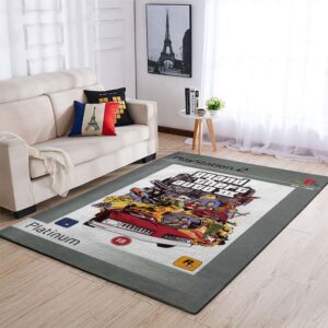 Grand Theft Auto III Rug Carpet