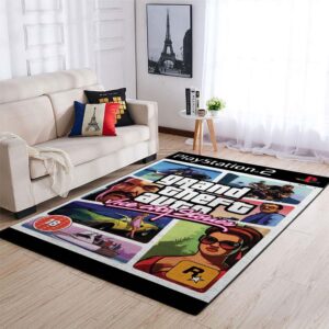 Grand Theft Auto Vice City Stories Rug Carpet