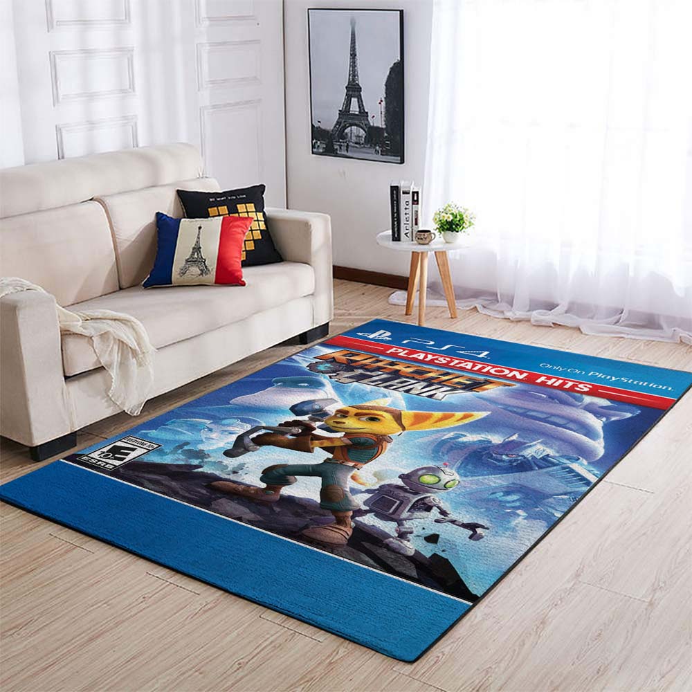 Ratchet and Clank PS4 Rug Carpet Ratchet and Clank PS4 Rug Carpet