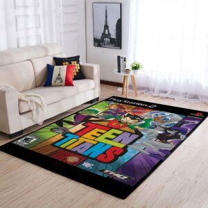 Teen Titans Play Station 2 Rug Carpet
