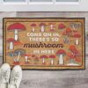 Thanksgiving Gnome Sunflower Pumpkin Maple Leaf Doormat