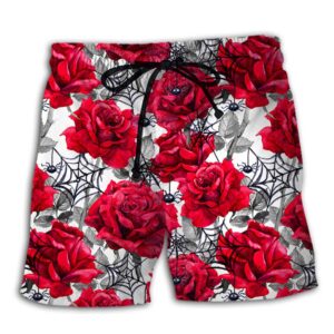 Spider and rose Hawaiian shirt HAWS03LIN130422 3 21.95