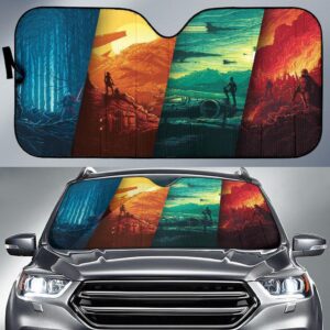 Star Wars Art Car Auto Sunshade