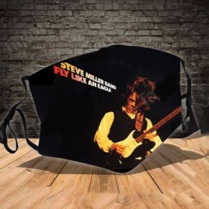 Steve Miller Band Fly Like An Eagle Album Face Mask