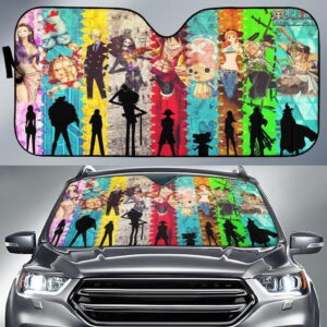 The Straw Hats Car Auto Sunshade