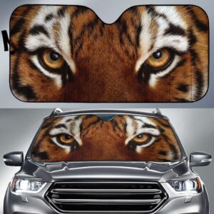 Tiger Eyes Car Auto Sunshade