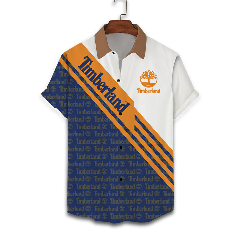 Timberland Three Color Mix Limited Hawaiian Shirt Shorts and Flip Flops Combo Timberland Three Color Mix Limited Hawaiian Shirt Shorts and Flip Flops Combo