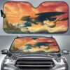 Tiger Eyes Car Auto Sunshade