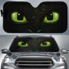 Toothless And Pokemon Car Auto Sunshade