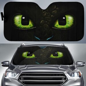 Toothless Eyes Car Auto Sunshade