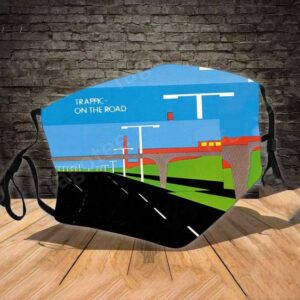 Traffic On The Road Album Face Mask