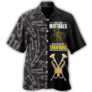 Trombone music lover Hawaiian Shirt, Beach Shorts Trombone music lover Hawaiian Shirt, Beach Shorts