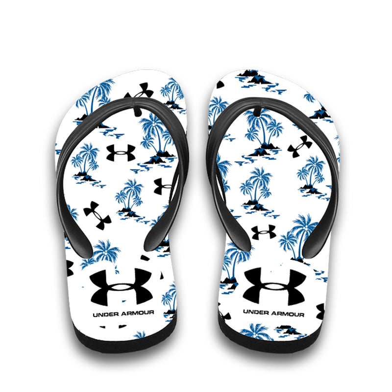 Under Armour White Blue Floral Combo Hawaiian Shirt Shorts and Flip Flops Under Armour White Blue Floral Combo Hawaiian Shirt Shorts and Flip Flops