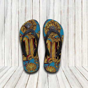 Versace 2022 FLIP FLOPS AND COMBO HAWAII SHIRT SHORTS – T001995 3 39.95