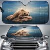 Water Horse Car Auto Sunshade