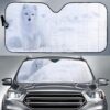 White Horse Car Auto Sunshade