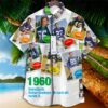 Captain America Super Hero Marvel Comics Tropical Aloha Hawaiian Shirt