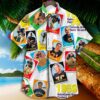 Green Bay Packers 1959 Retrocards Set Vintage Aloha Hawaiian Shirt