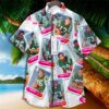 Philadelphia Eagles All Time Roster Word Art Print Vintage Aloha Hawaiian Shirt