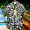 San Francisco 49Ers 1963 Retrocards Set Vintage Aloha Hawaiian Shirt