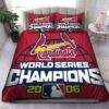 World Championships St Louis Cardinals Mlb Bedding Sets