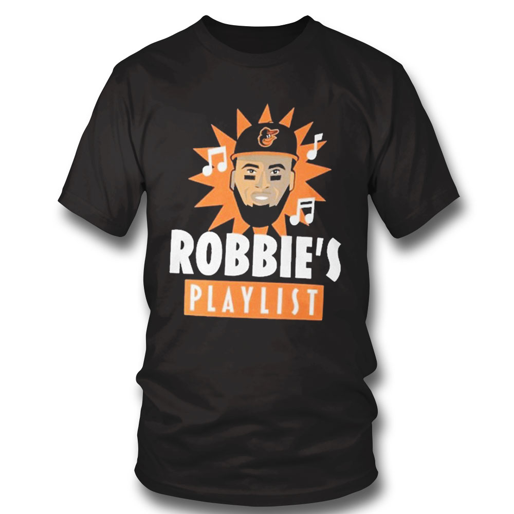 Andy Kostka Robbies Playlist Shirt Longsleeve, Ladies Tee