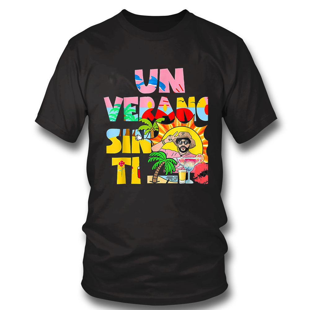 Bad Bunny Tour Shirt Un Verano Worlds Tour Sin Ti