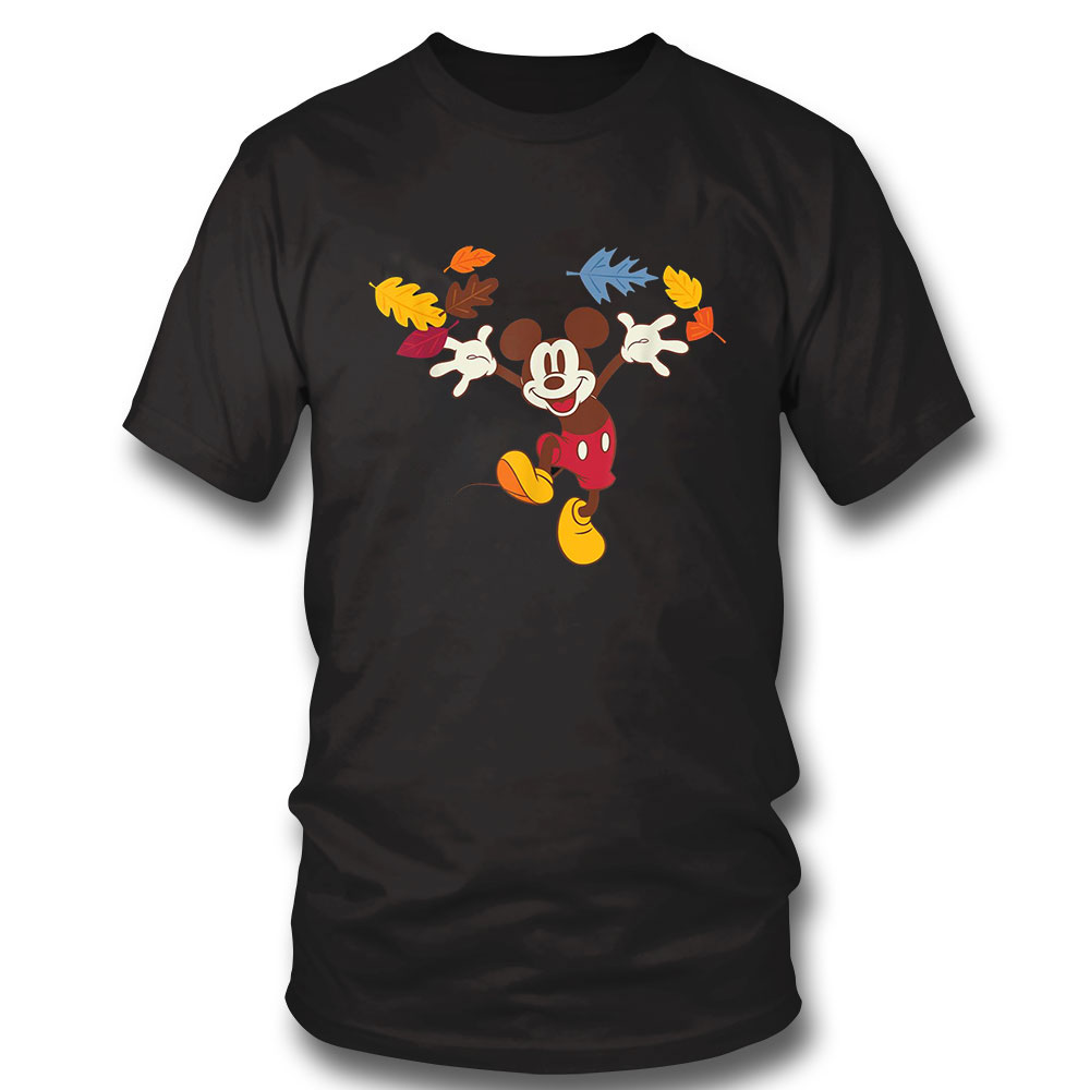 Disney Thanksgiving Shirt Disney Mickey Mouse Thanksgiving Autumn Fun Sweatshirt, Tank Top, Ladies Tee