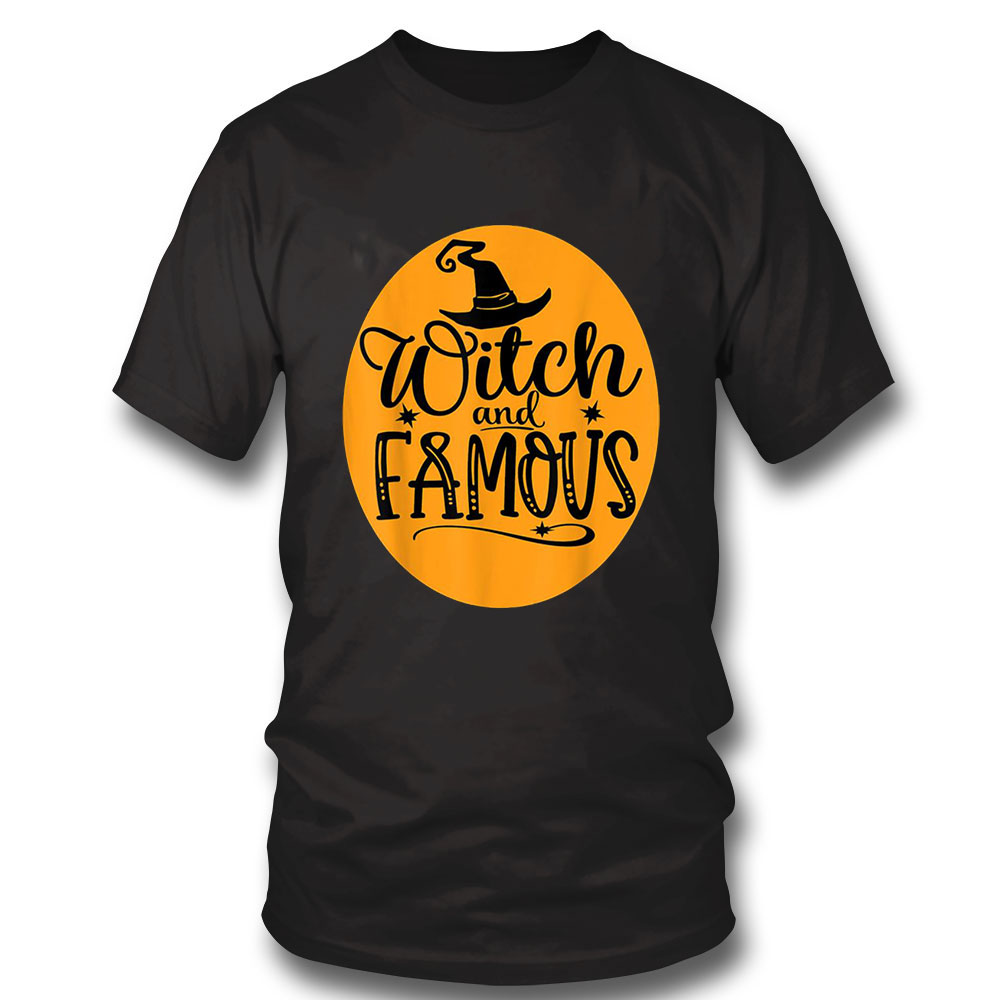 Funny Halloween Shirt Cool Witch Costume Halloween Rich Witch And Famous Sweatshirt, Tank Top, Ladies Tee