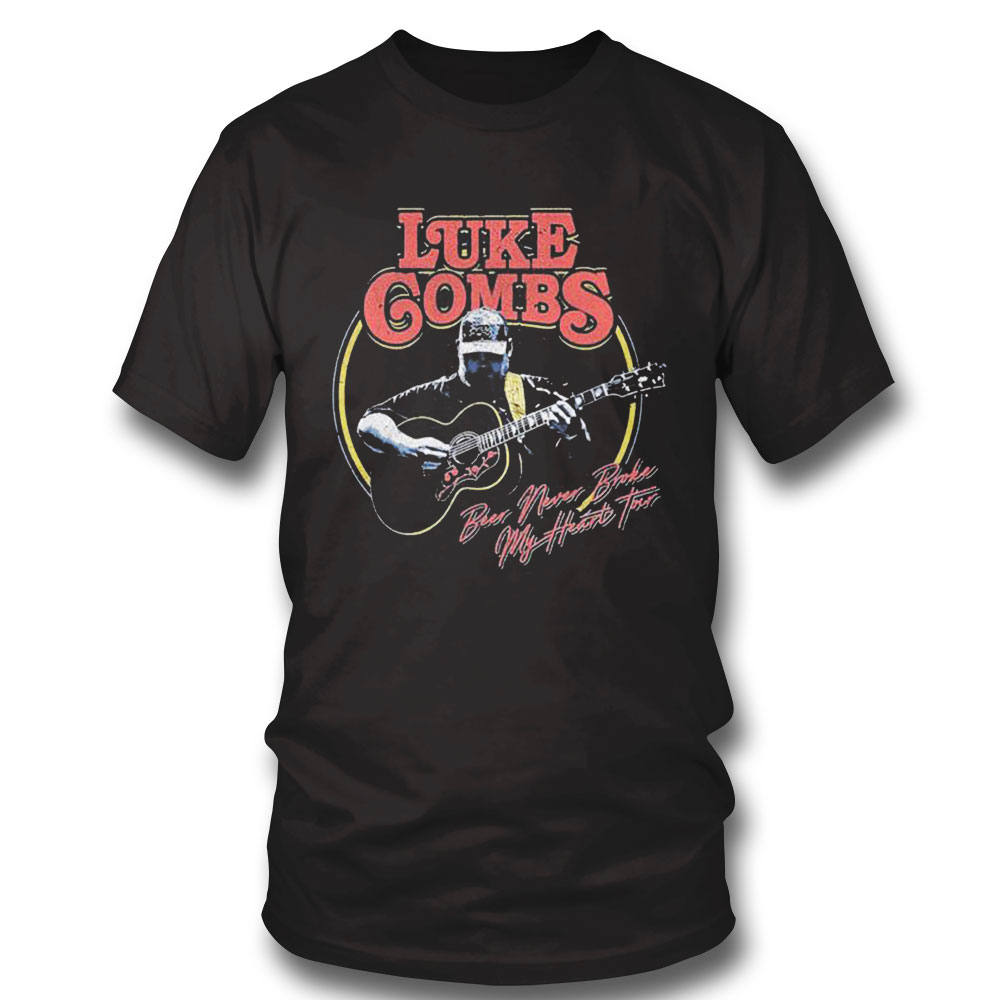 Luke Combs Beer Never Broke My Heart Tour Shirt Sweatshirt, Tank Top, Ladies Tee