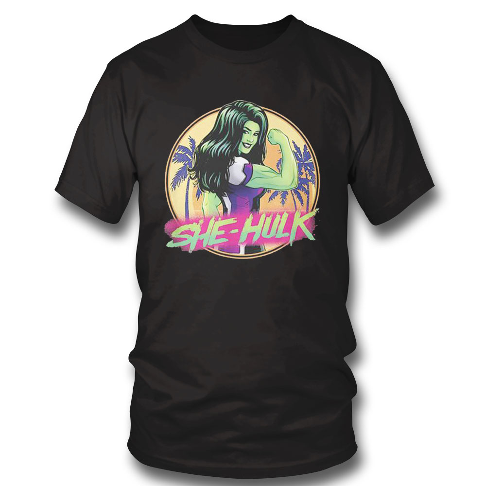 Marvel She Hulk Attorney At Law Tropical Beach Flex Shirt