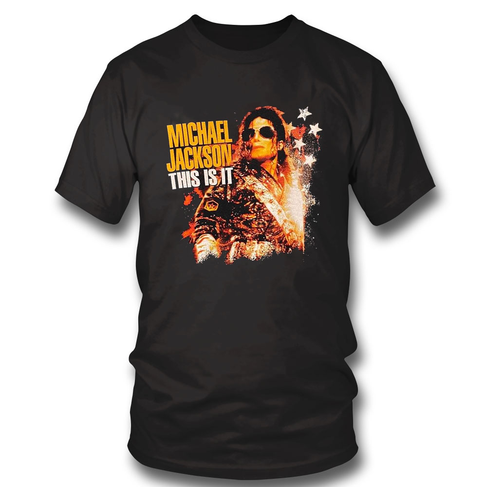 Michael Jackson Blood Shirt This Is It Tour 2009 Long Sleeve, Ladies Tee