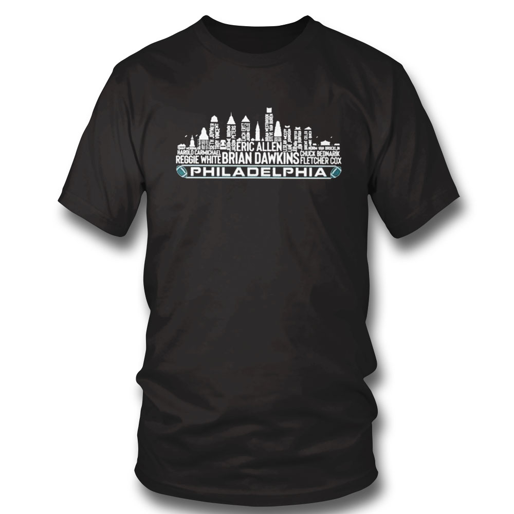 Philadelphia Football Team All Time Legends Shirt