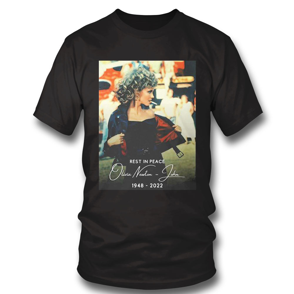 Rest In Peace Olivia Newton John 1948 2022 Signature Shirt