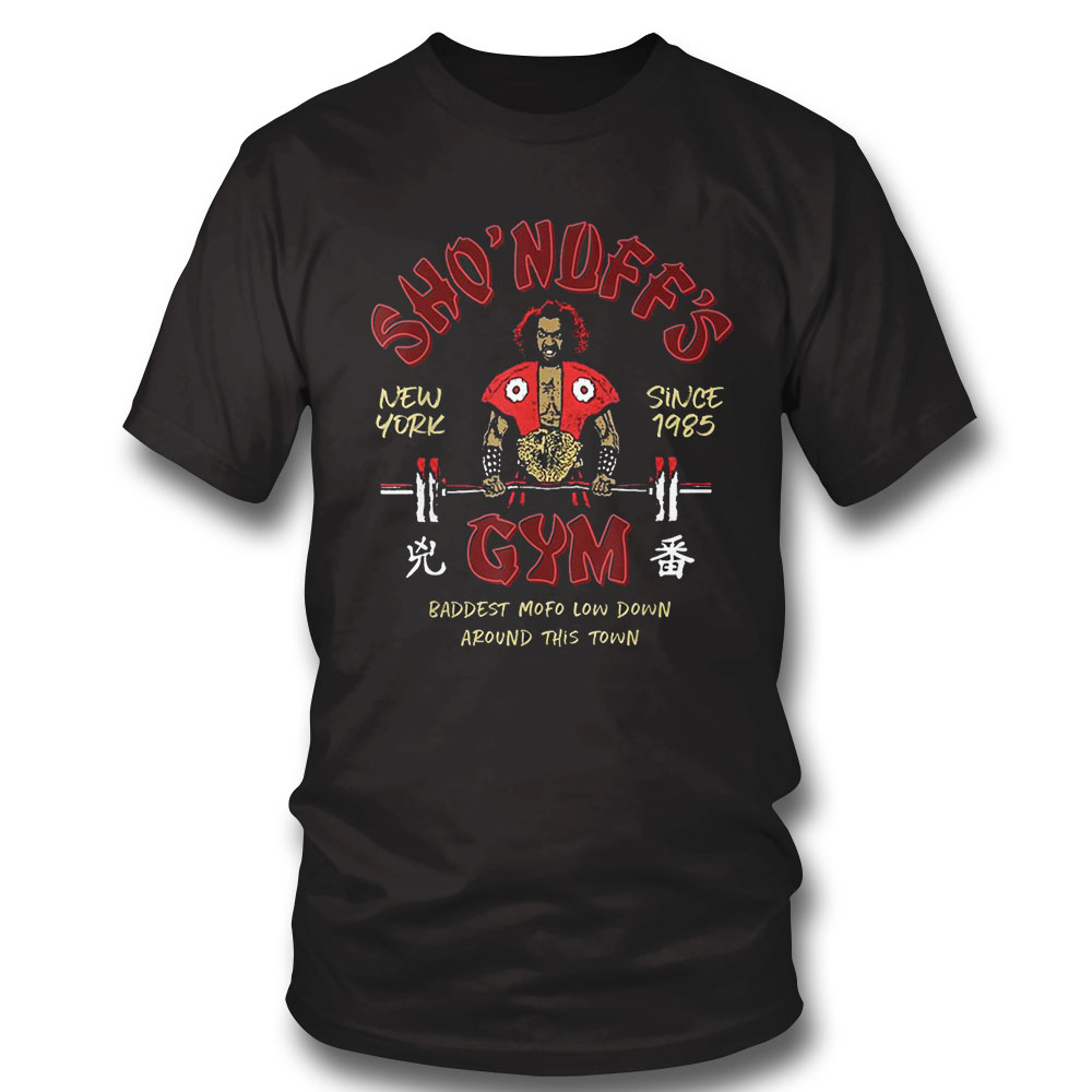 Sho Nuff Shirt Gym New York Since 1985 T Shirt Long Sleeve, Ladies Tee