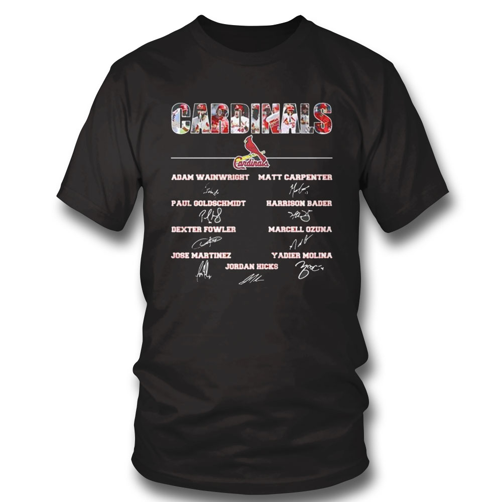 St Louis Cardinals Baseball Team Signatures 2022 Shirt