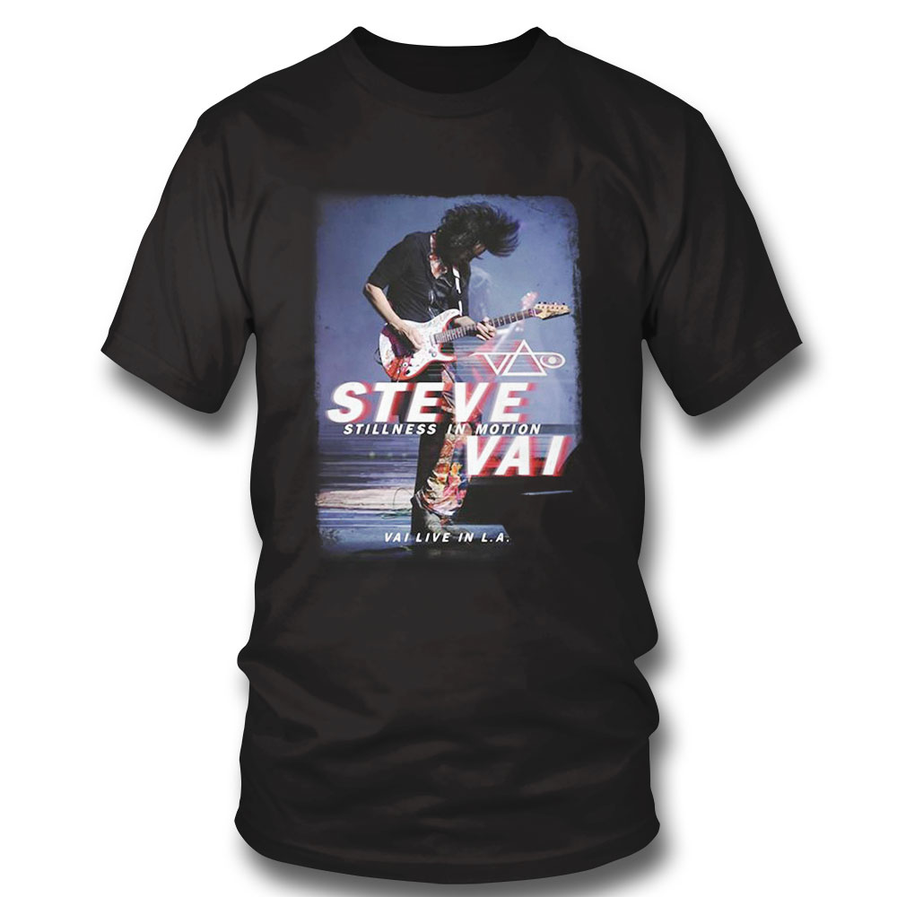 Steve Vai Stillness In Motion World Old Poster Tour Shirt Sweatshirt, Tank Top, Ladies Tee