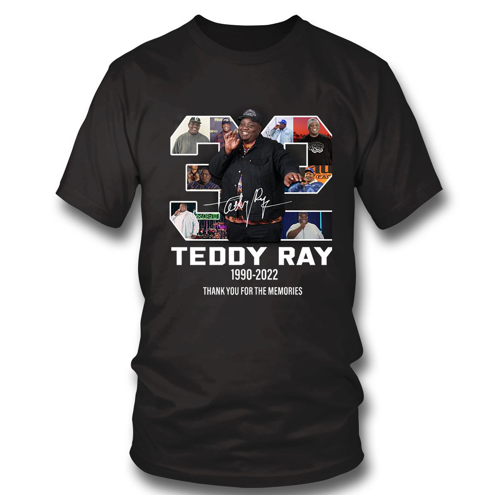 Teddy Ray Shirt Thank You For The Memories Signature Shirt Long Sleeve, Ladies Tee
