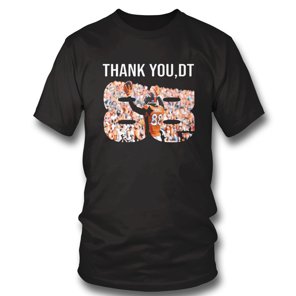 Thank You Dt Demaryius Thomas Football Shirt