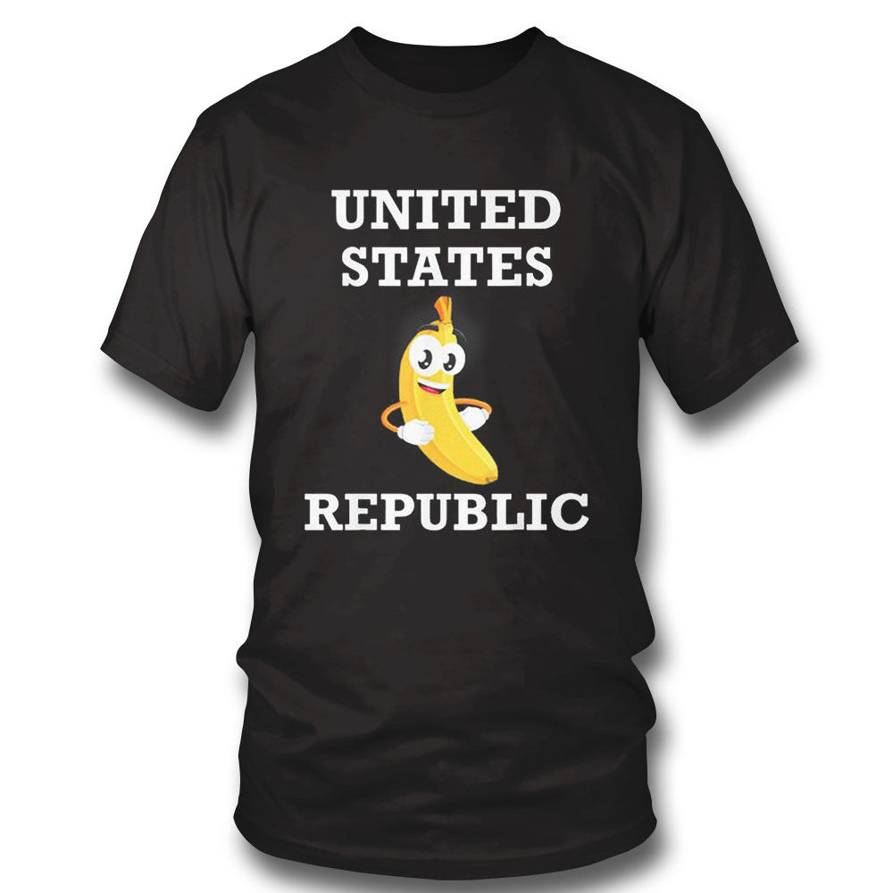 Trump 2024 Banana Biden Republic America Satire Republican Shirt Long Sleeve, Ladies Tee