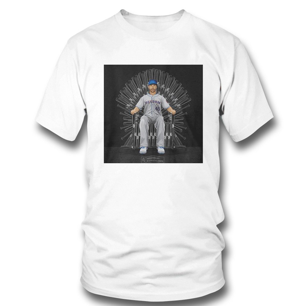The King Degrom New York Mets Jacob Degrom Shirt Sweatshirt, Tank Top, Ladies Tee