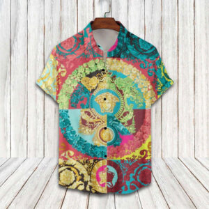 Versace 2022 FLIP FLOPS AND COMBO HAWAII SHIRT SHORTS – T002092 1 39.95