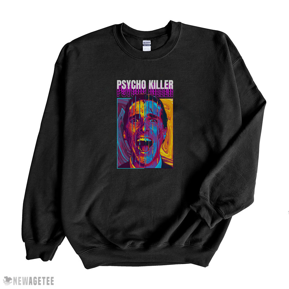 American Psycho Shirt Killer Abstract Painting Shirt Sweatshirt, Tank Top, Ladies Tee