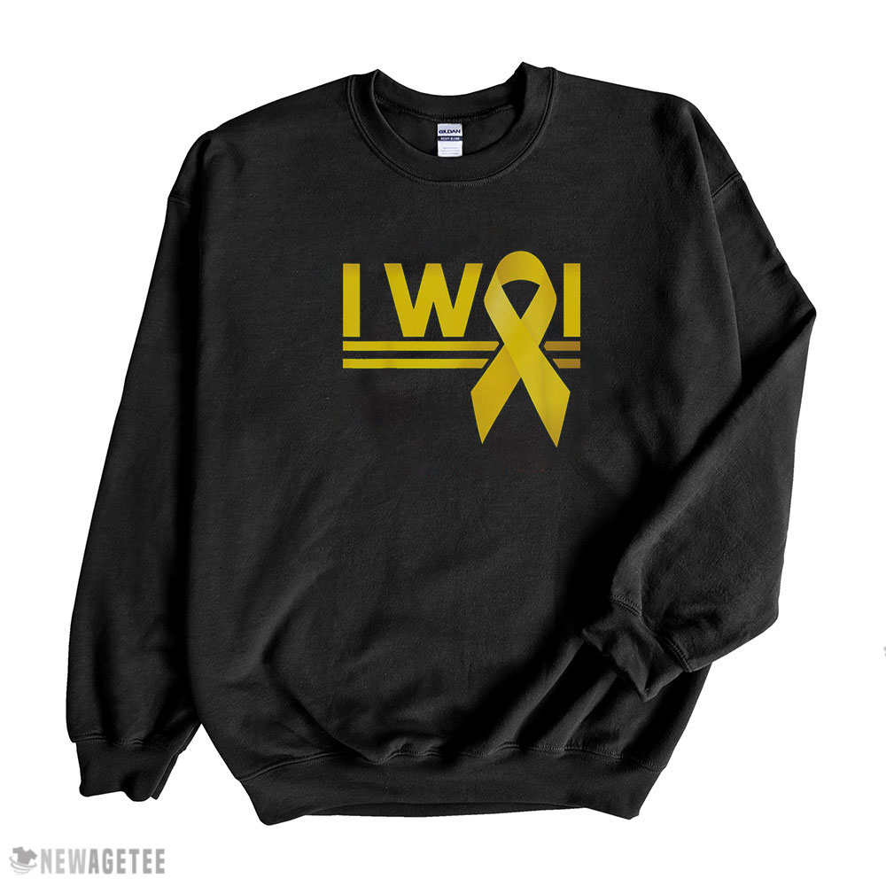 Childhood Cancer Awareness Shirt Childhood Cancer I Won Ribbon