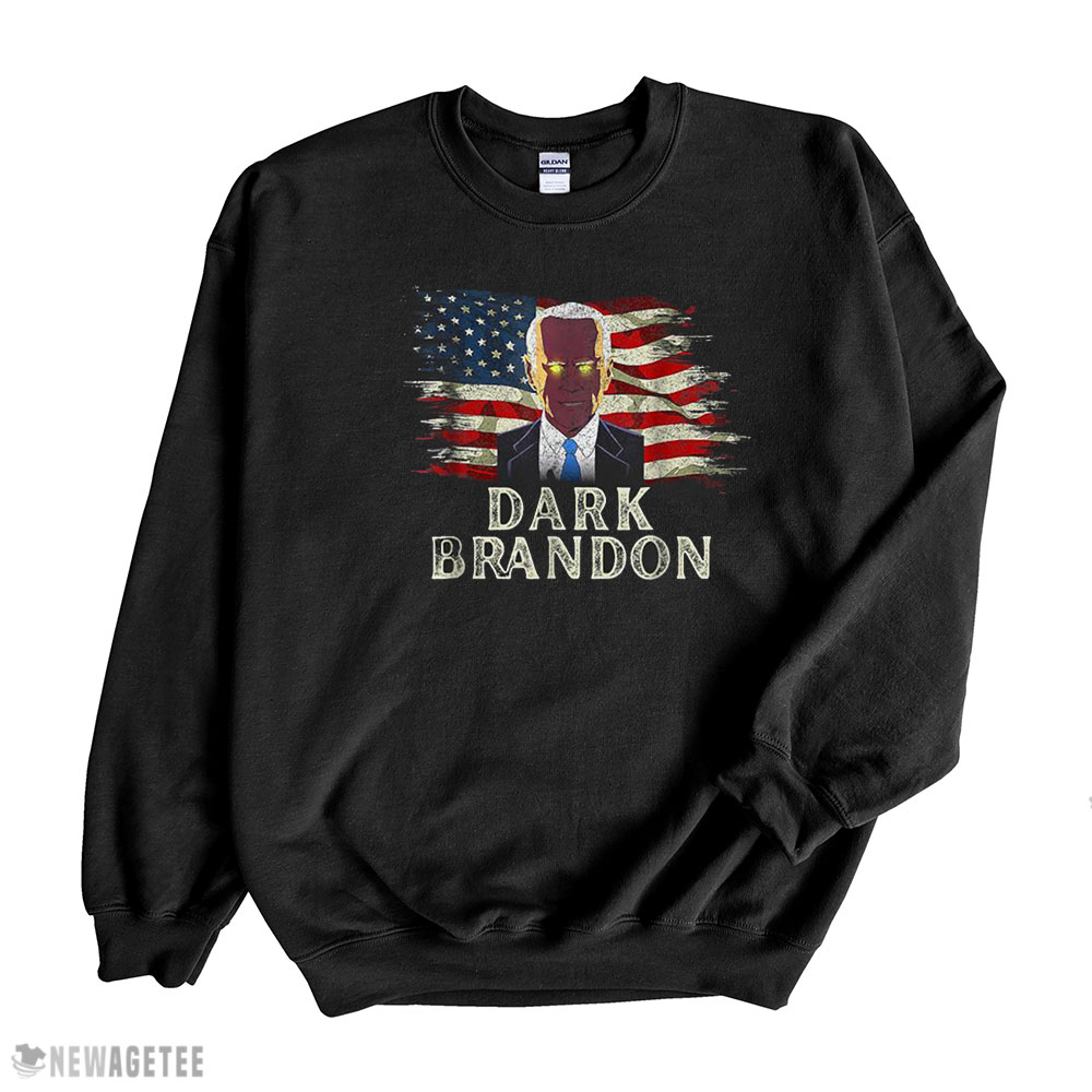 Dark Brandon Joe Biden Usa Flag T-shirt