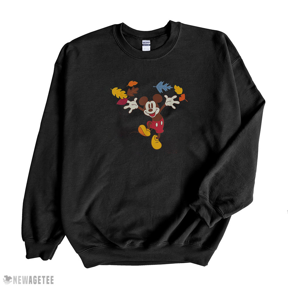 Disney Thanksgiving Shirt Disney Mickey Mouse Thanksgiving Autumn Fun Sweatshirt, Tank Top, Ladies Tee