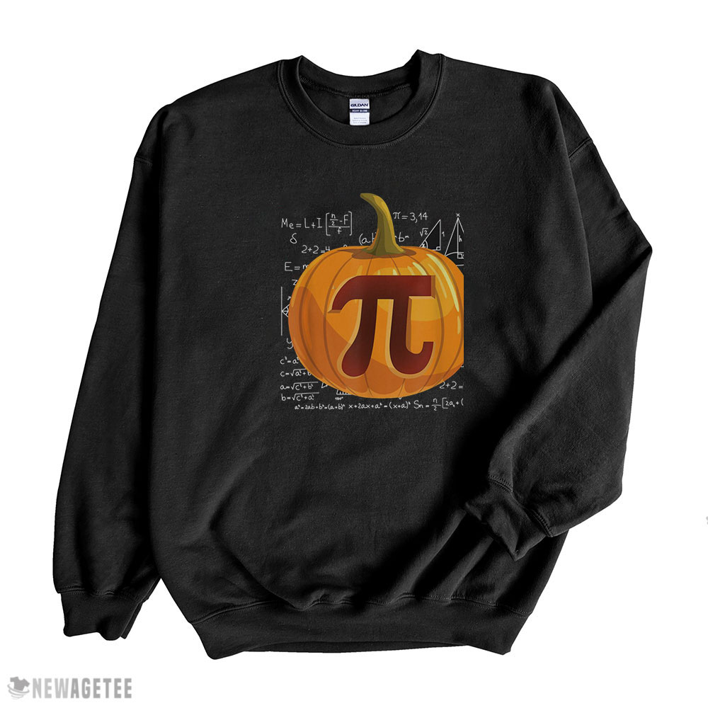 Funny Thanksgiving Shirt Pumpkin Pie Math Shirt Funny Halloween Thanksgiving Pi Day Long Sleeve, Ladies Tee