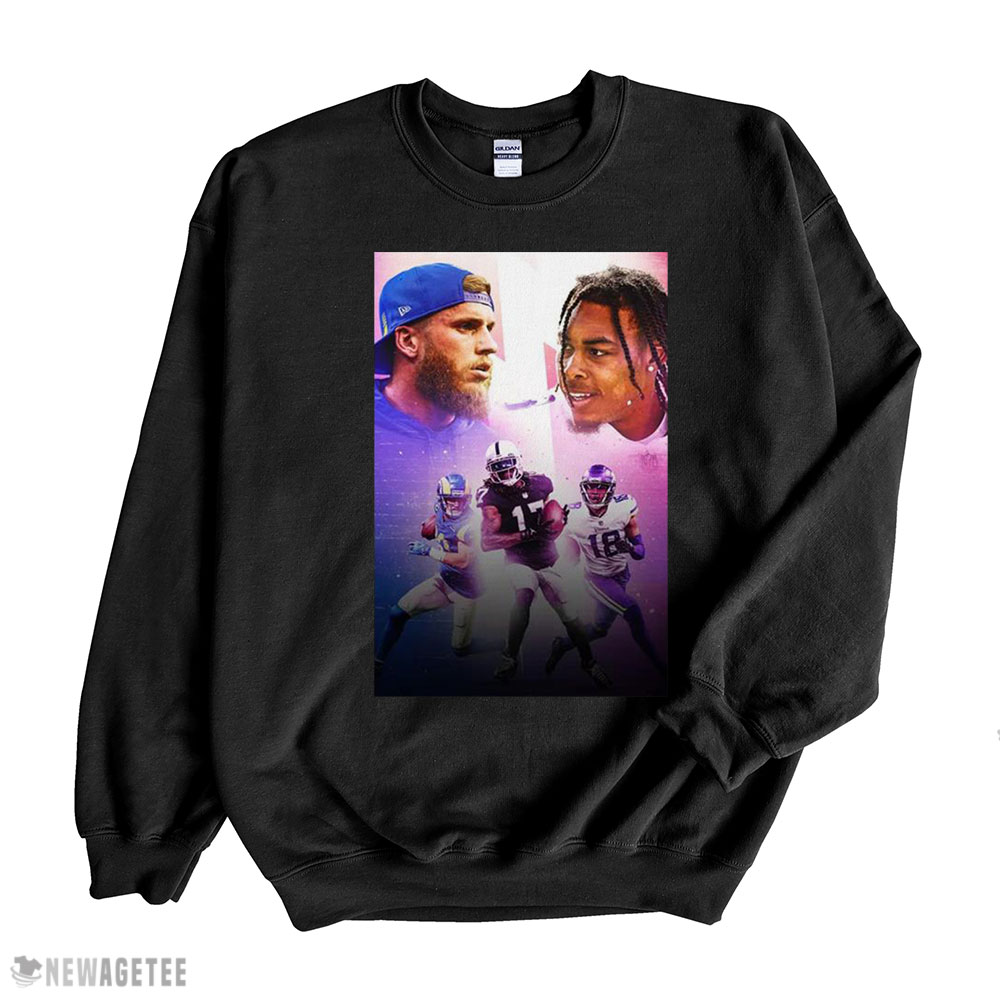 Justin Jefferson The Nfls Best Wr Cooper Kupp Disagrees Shirt Sweatshirt, Tank Top, Ladies Tee