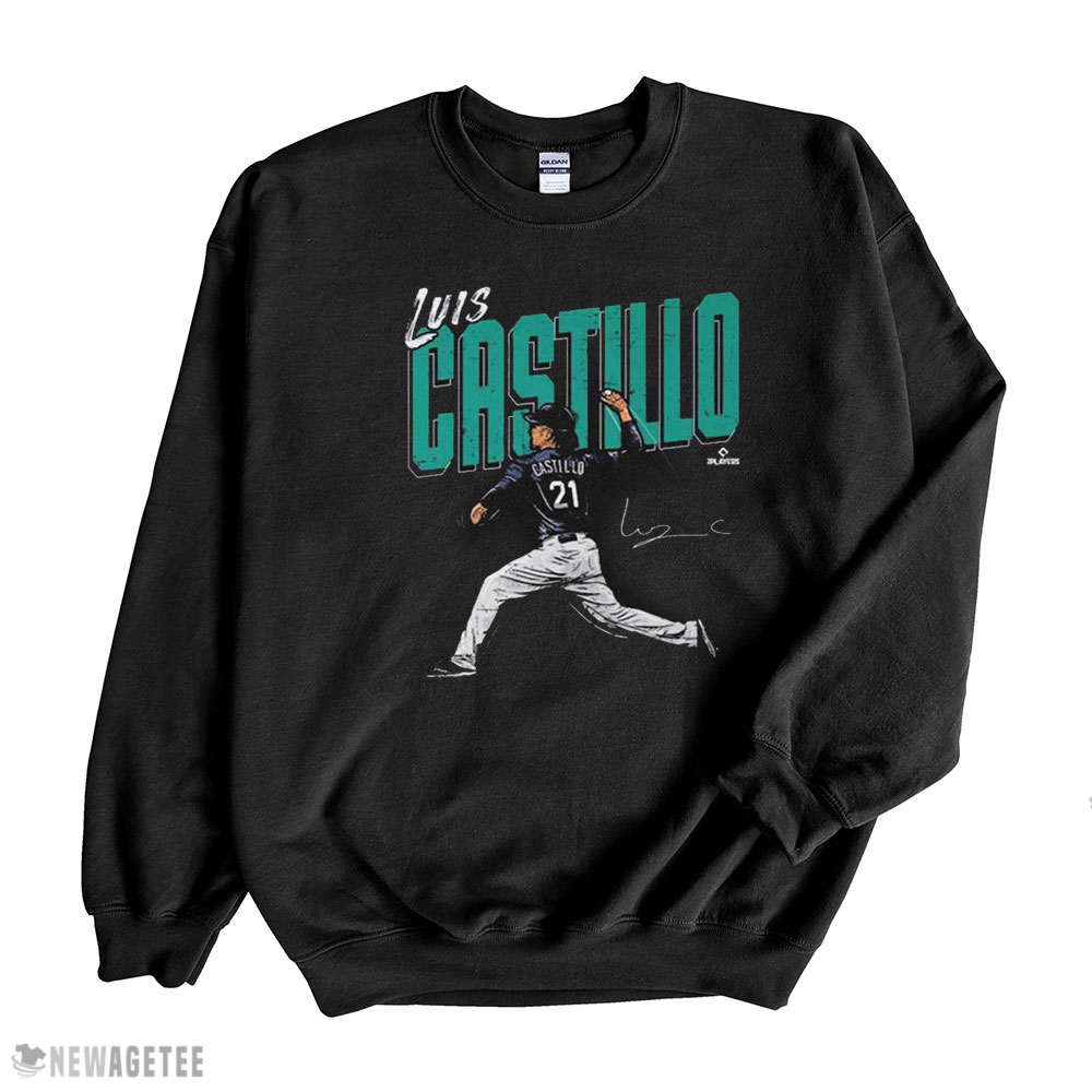 Luis Castillo Shirt Seattle Baseball Chisel Signature Shirt