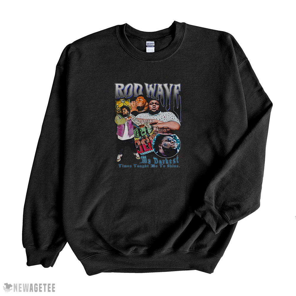 Rod Wave Shirt Colorful Vintage Rapper Essential Shirt Sweatshirt, Tank Top, Ladies Tee